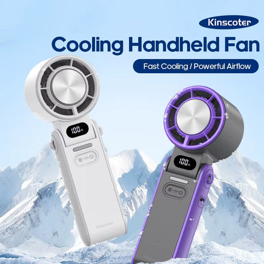 Discover the Ultimate Cooling Companion: The Portable Turbo Handheld Fan That Delivers Power, Portability & “Real Relief”
