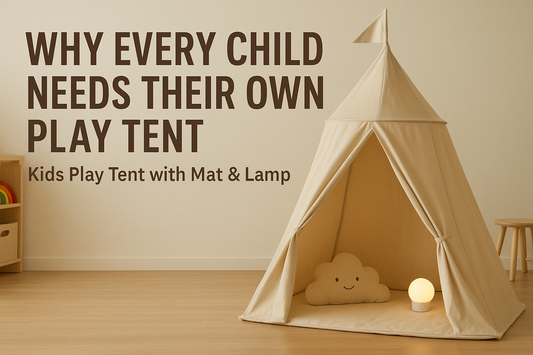 Why a Kids Play Tent is the Perfect Indoor Adventure Space
