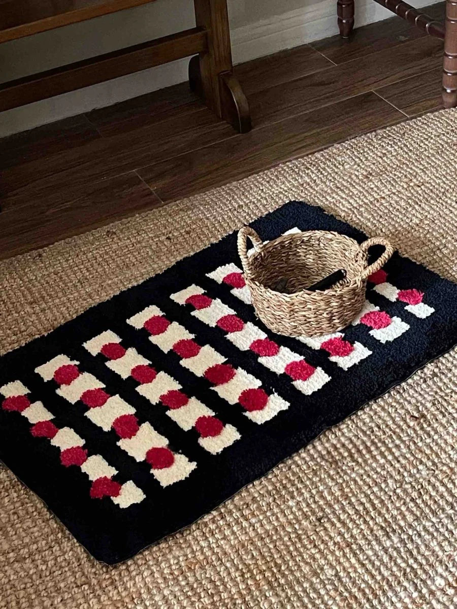 WhimsyDots Bath Mat – Ultra Soft Comfort Anti-Slip