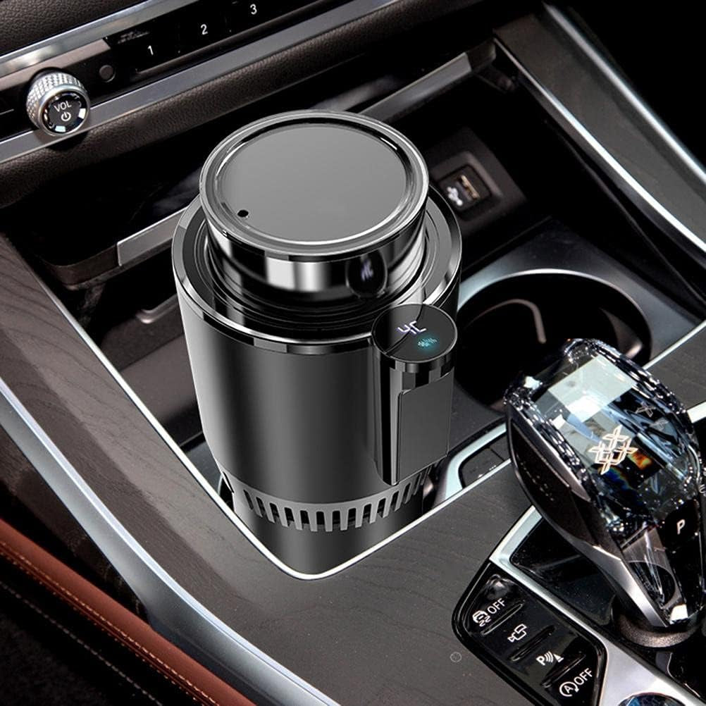 Smart 2-in-1 Car Cup Warmer & Cooler – Drive with Comfort, Sip with Style (Black)