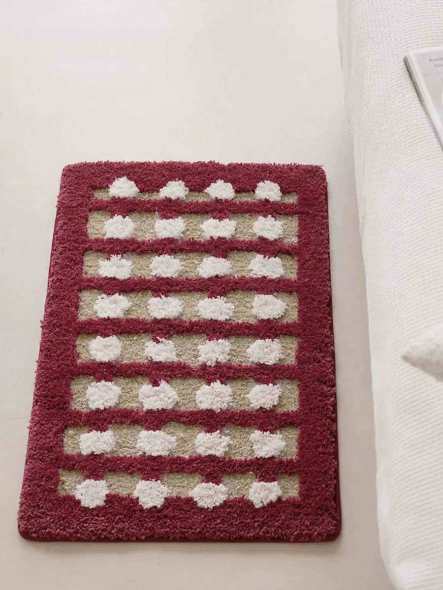 WhimsyDots Bath Mat – Ultra Soft Comfort Anti-Slip