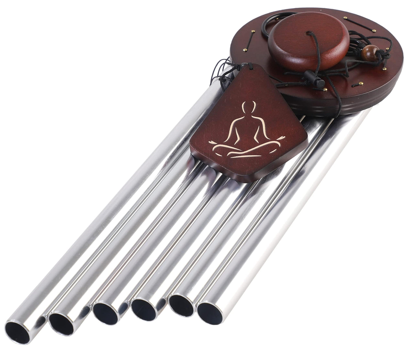 HarmonyTones 36-Inch Deep Resonance Wind Chimes – Large Outdoor Chimes for Garden, Patio & Yoga