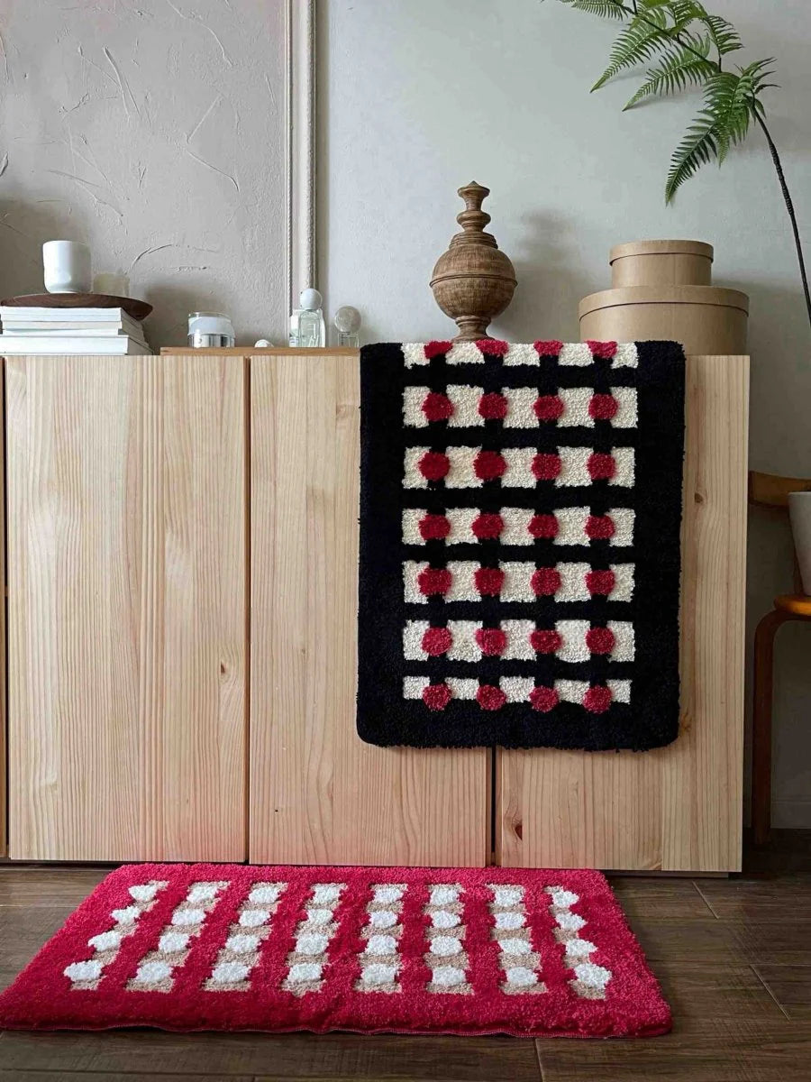 WhimsyDots Bath Mat – Ultra Soft Comfort Anti-Slip