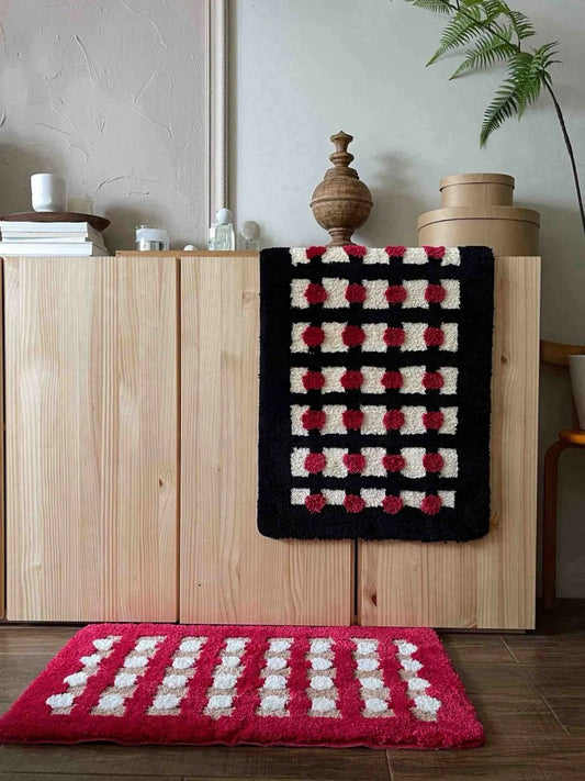 WhimsyDots Bath Mat – Ultra Soft Comfort Anti-Slip