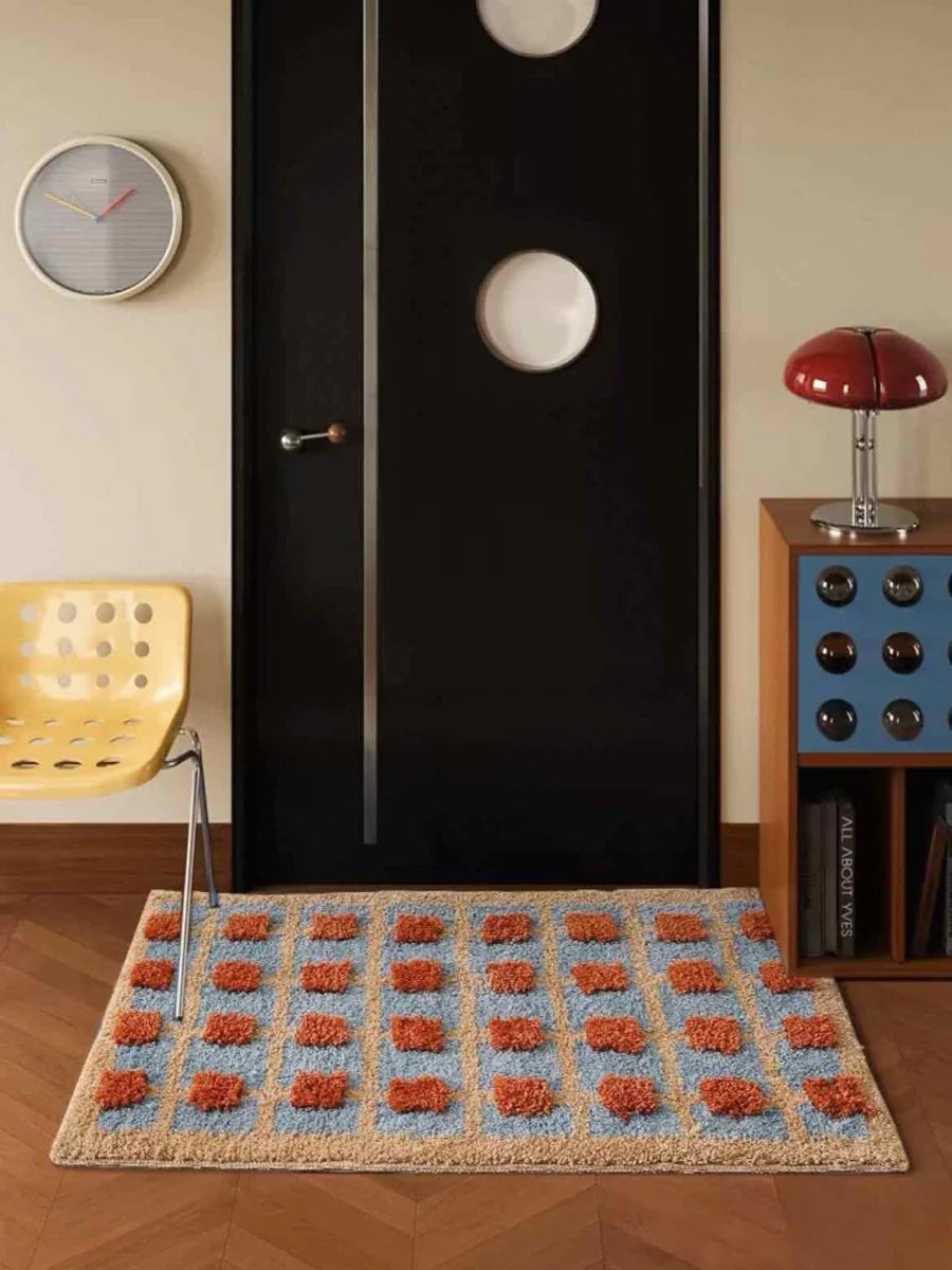 DreamWeave Retro Bath Mat – Soft, Absorbent, Stylish, Antislip