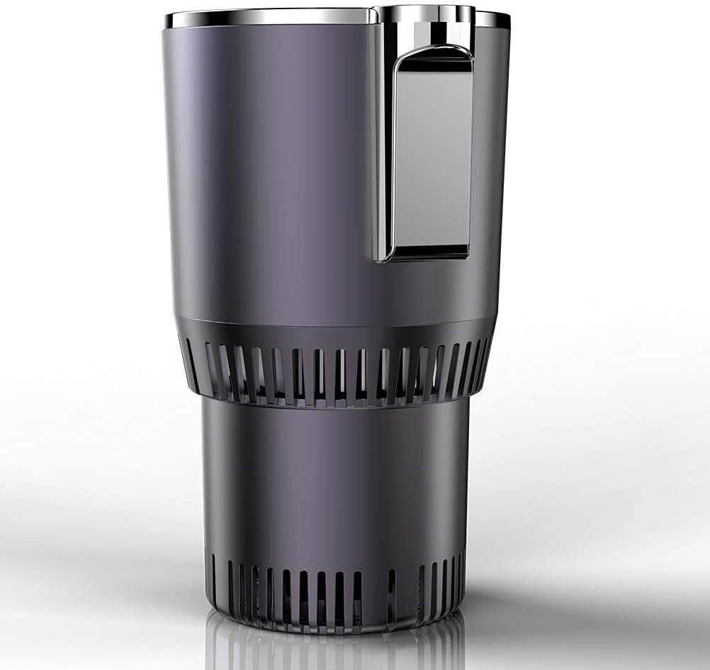 Smart 2-in-1 Car Cup Warmer & Cooler – Drive with Comfort, Sip with Style (Black)