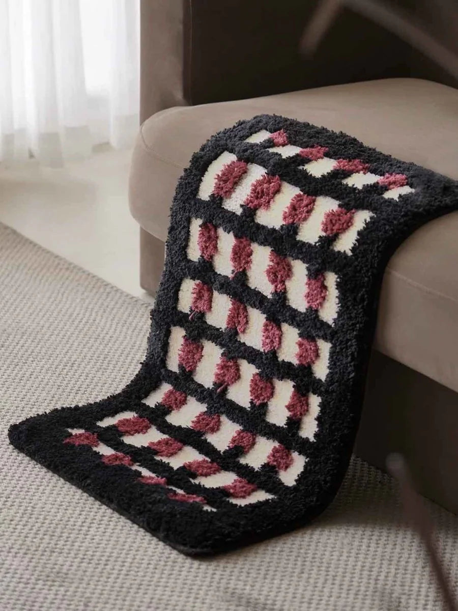 WhimsyDots Bath Mat – Ultra Soft Comfort Anti-Slip