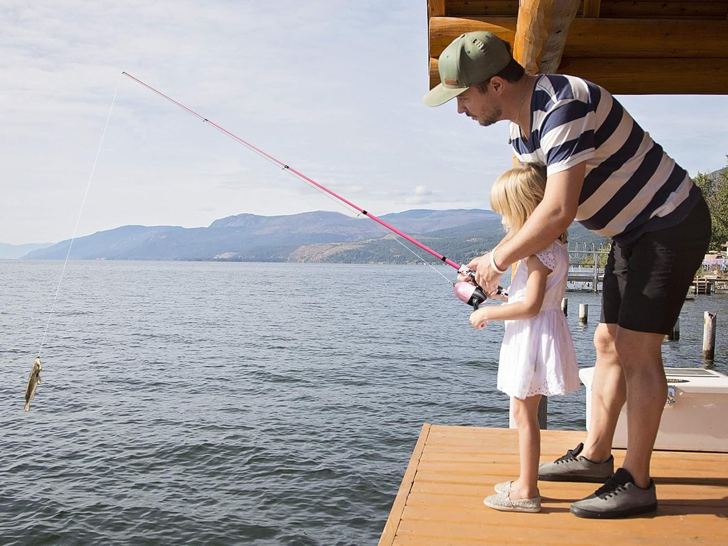 Kids Fishing Pole Set – Telescopic Rod & Reel Combo with Tackle, Lures & Carry Bag (70-Piece Kit)