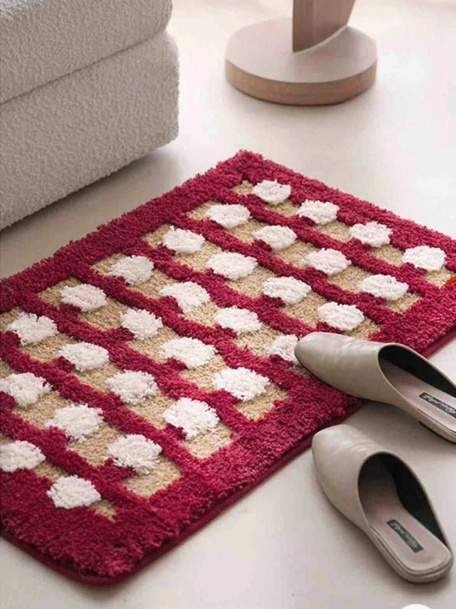 WhimsyDots Bath Mat – Ultra Soft Comfort Anti-Slip