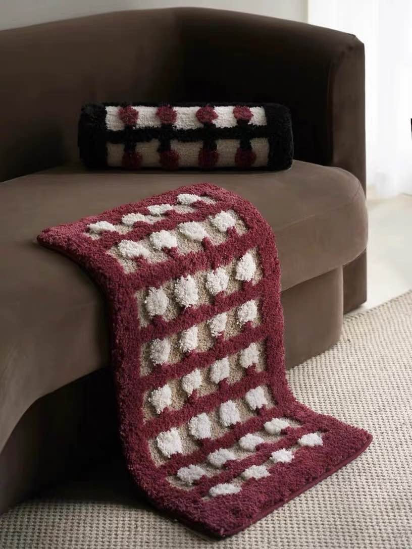 WhimsyDots Bath Mat – Ultra Soft Comfort Anti-Slip