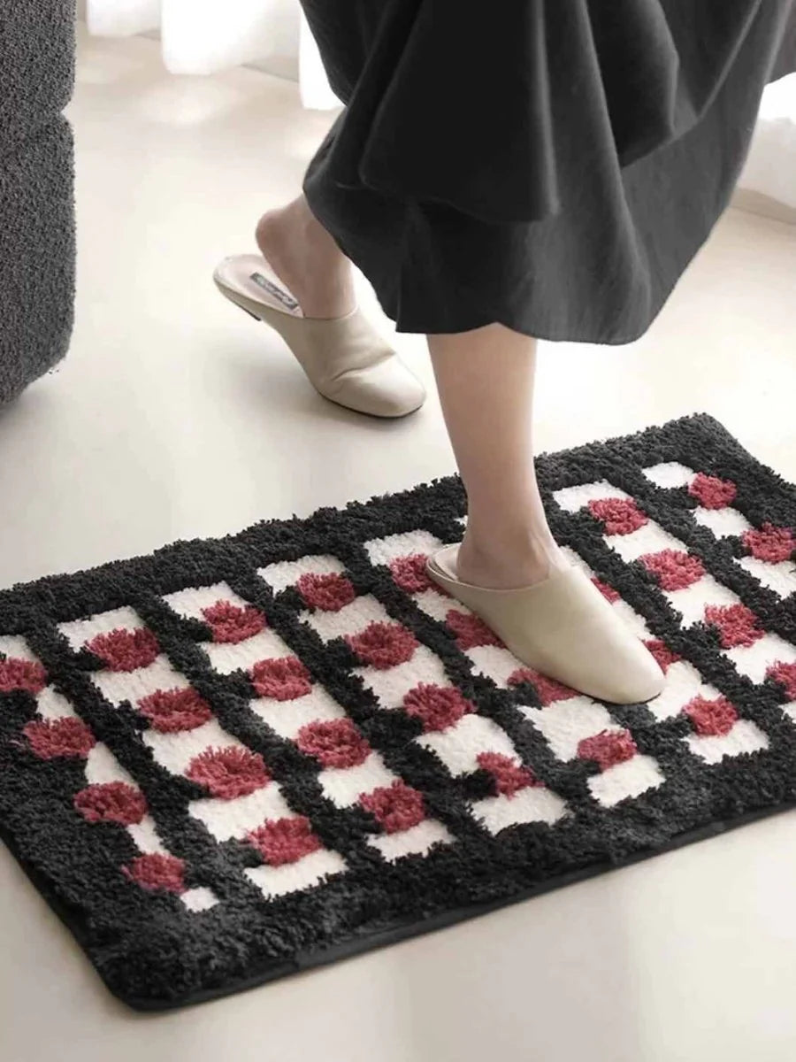 WhimsyDots Bath Mat – Ultra Soft Comfort Anti-Slip